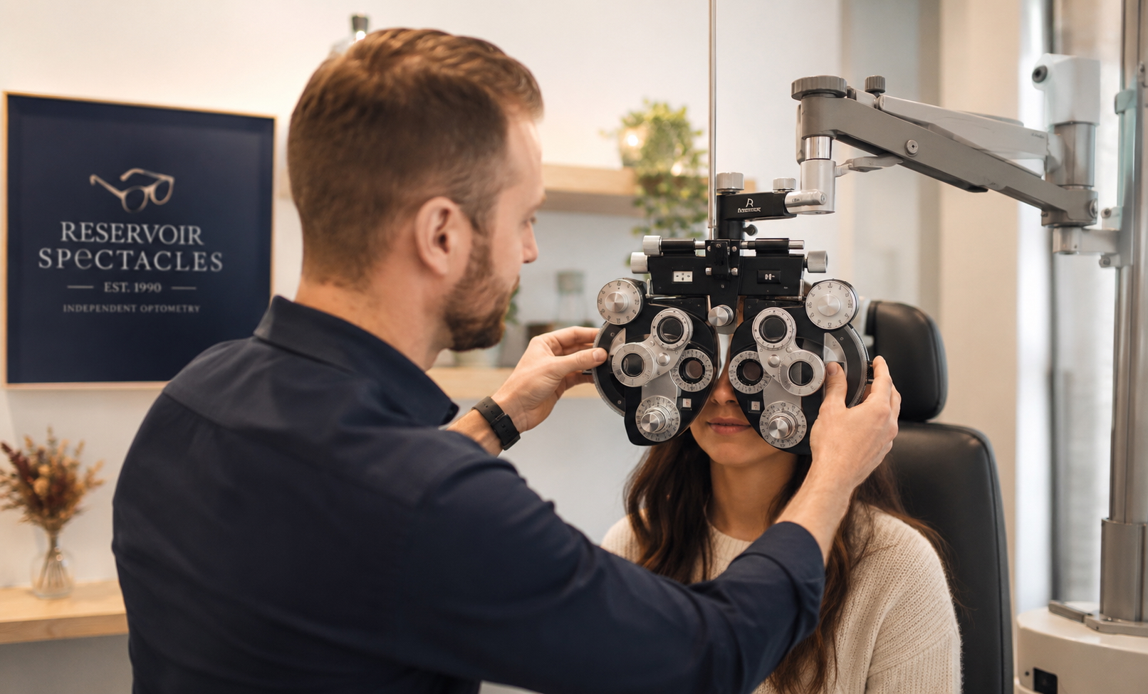 Optometry services at Reservoir Spectacles