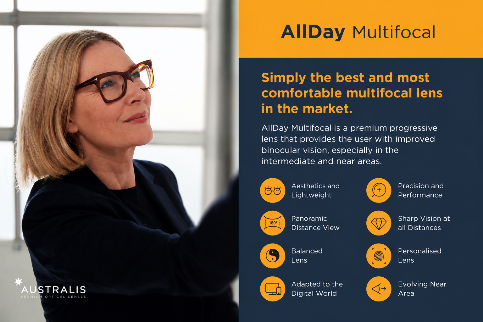 Australis AllDay Multifocal lenses